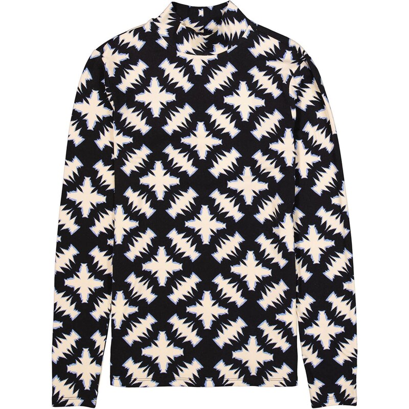 GARCIA Tričko krémová / svetlomodrá / čierna 66010020