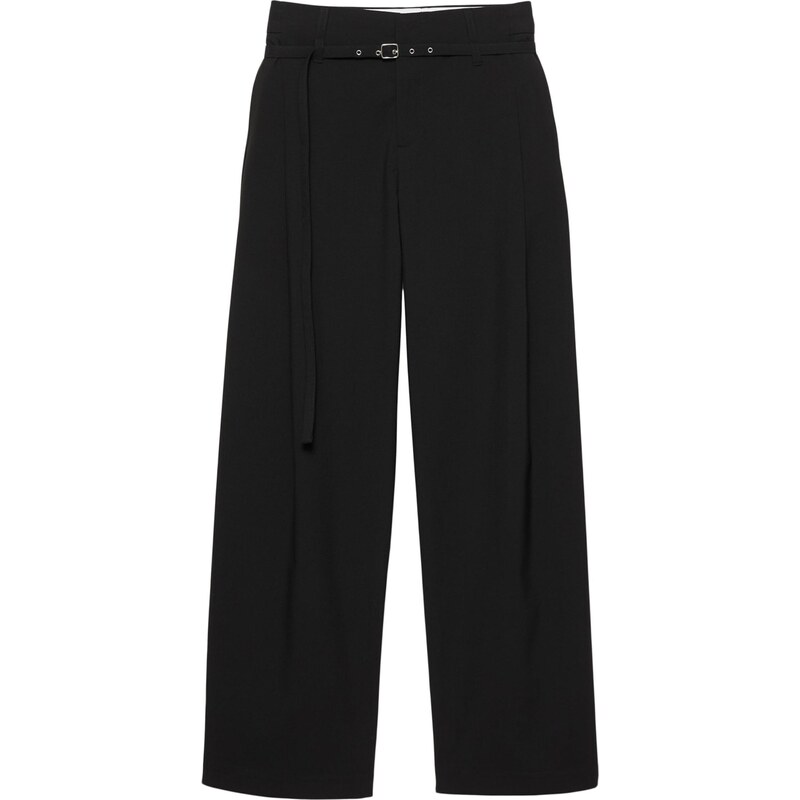 Pull&Bear Nohavice s pukmi čierna 66010017