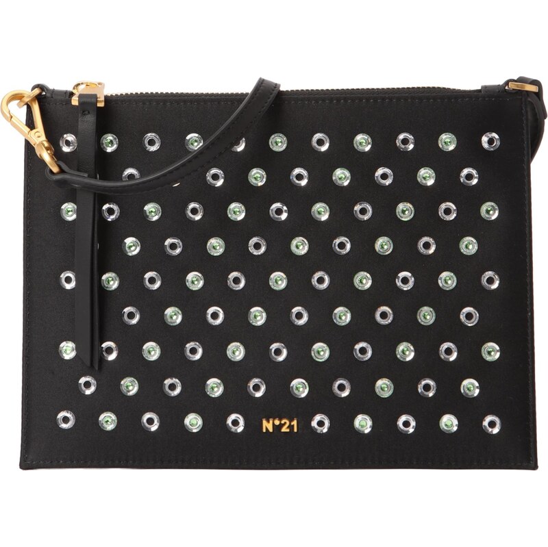 N°21 Kabelka na rameno čierna / strieborná 66010042