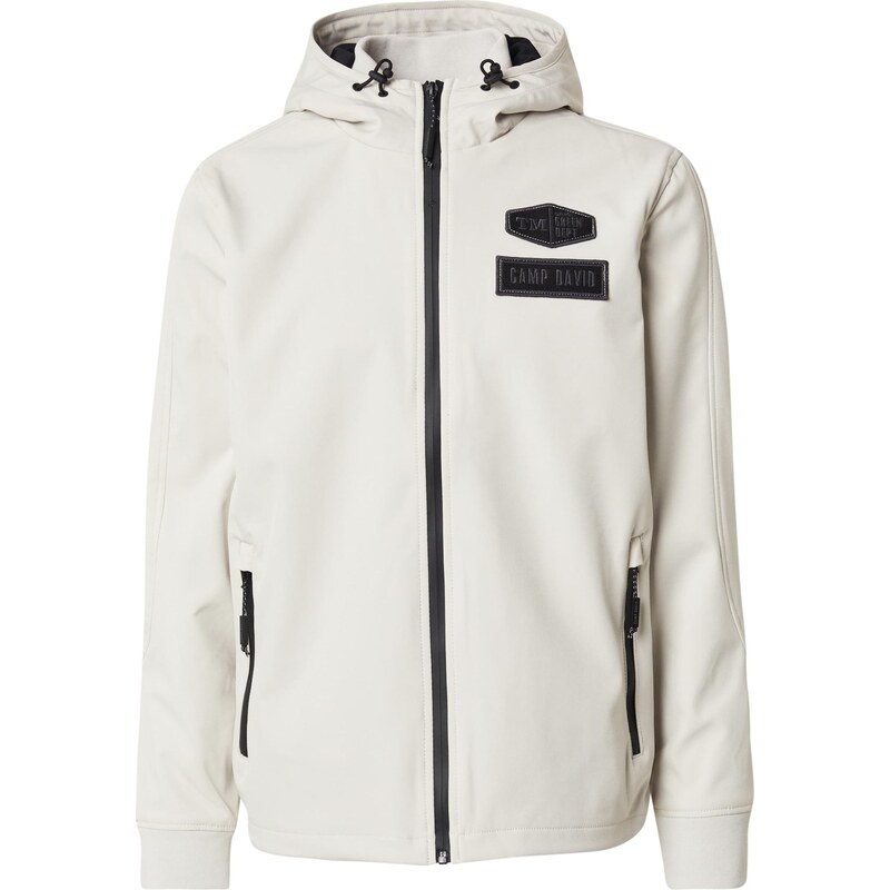 CAMP DAVID Prechodná bunda svetlosivá / čierna 65907064