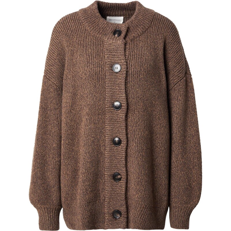 MSCH COPENHAGEN Kardigán Lissi tmavohnedá 65907078