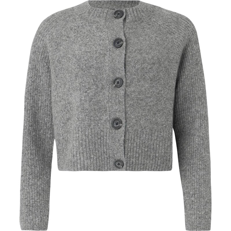 VERO MODA Kardigán VMBANG sivá melírovaná 65922776