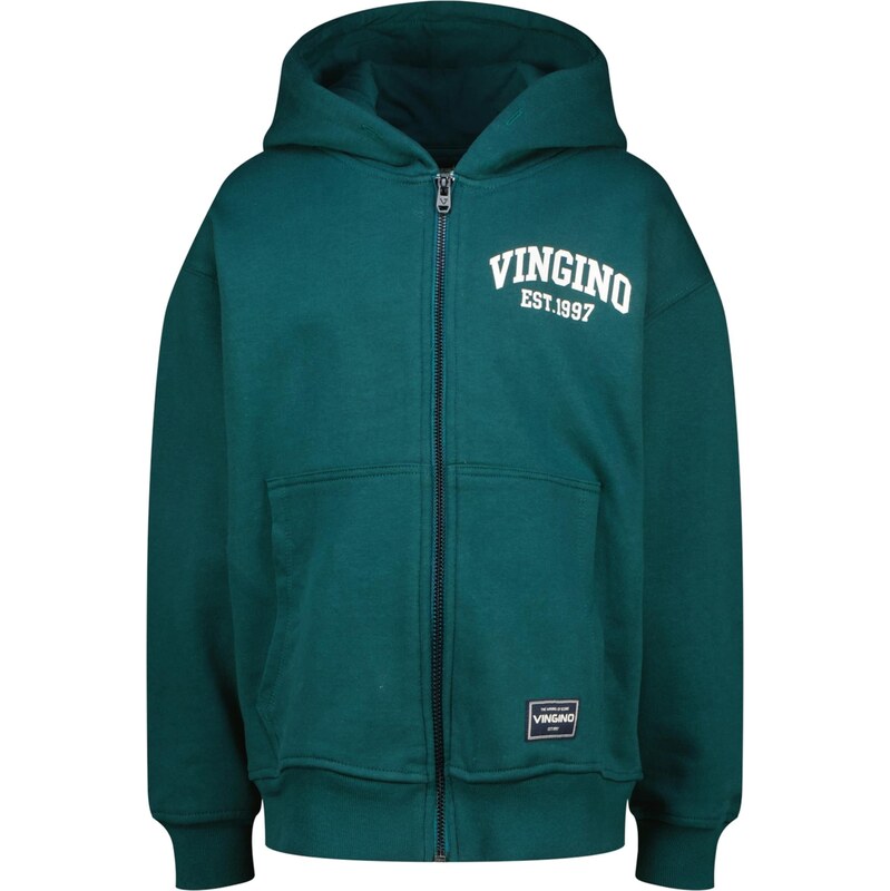 VINGINO Tepláková bunda zelená 65907112