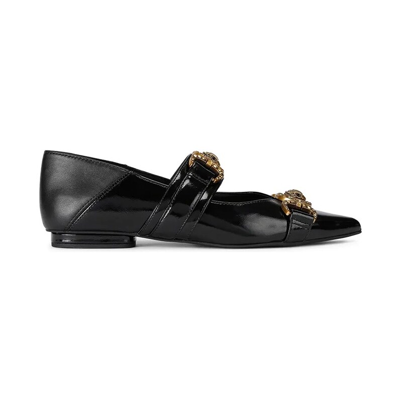 Kožené balerínky Kurt Geiger London Mansion Point Slip On 65902943
