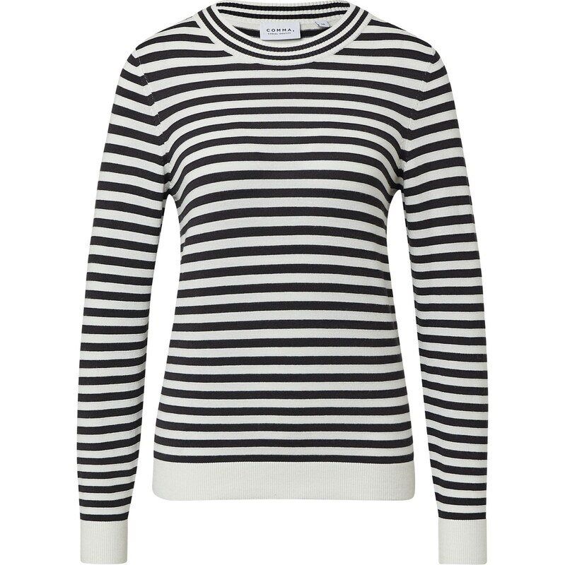 comma casual identity Sveter čierna / biela 65905967
