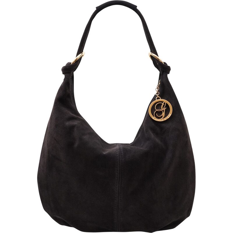 Glamorous by GLAM Dámská semišová kabelka černá 65908475