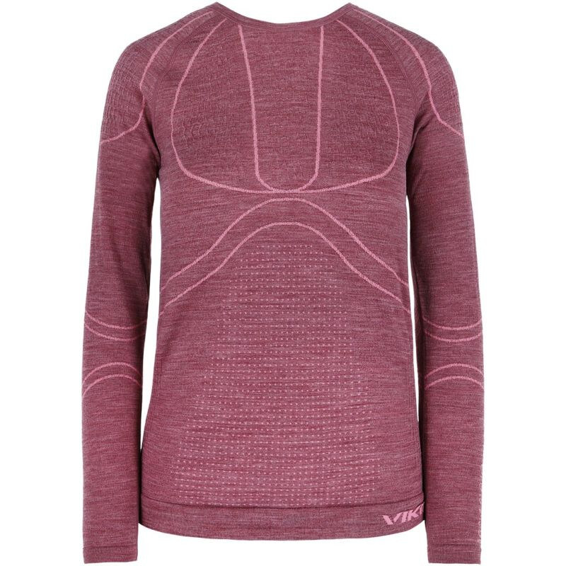 Dámske spodné prádlo VIKING Lana Pro Longsleeve Merino veľkosť S pink 65909754