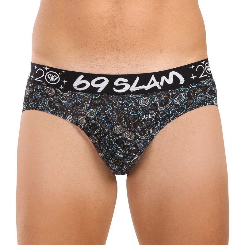 Pánske slipy 69SLAM Andreas hip bamboo SKULLER (MBFSUR-BB) 65911431