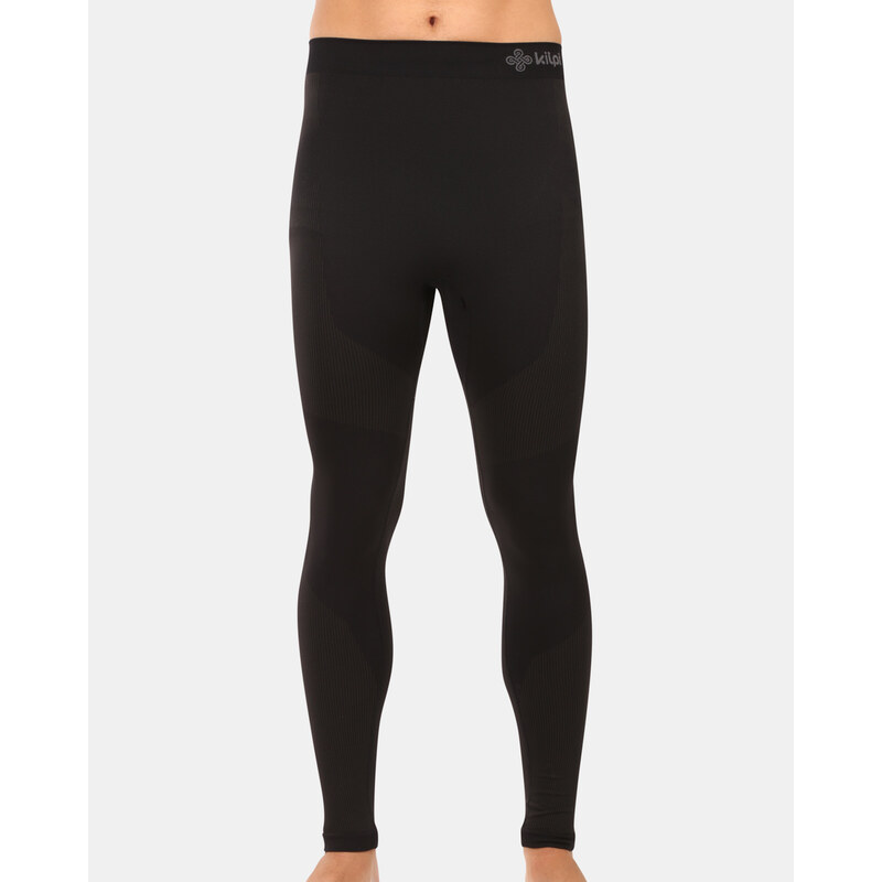 Pánske bezšvové termo nohavice Kilpi NIEL-M čierna 65914546