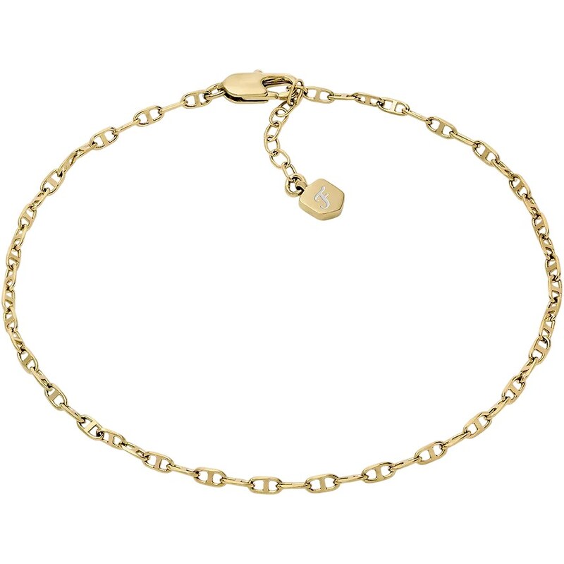 Fossil Krásna pozlátená retiazka na nohu JA7279710 66594777