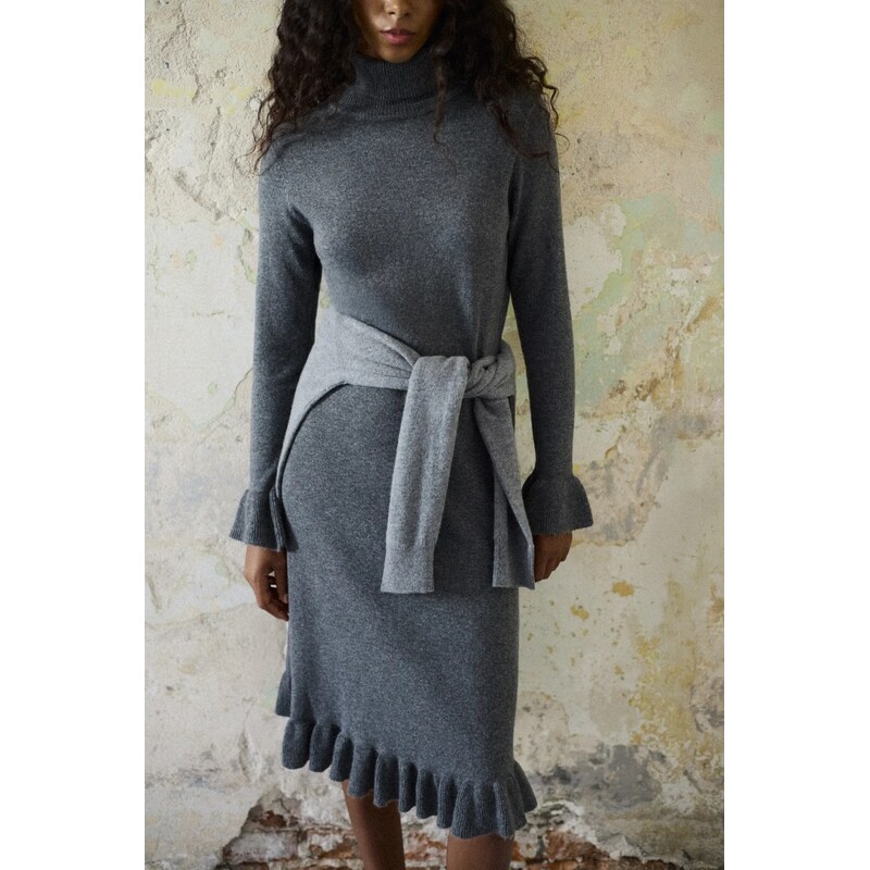 Kašmírové šaty Answear.LAB 65305958