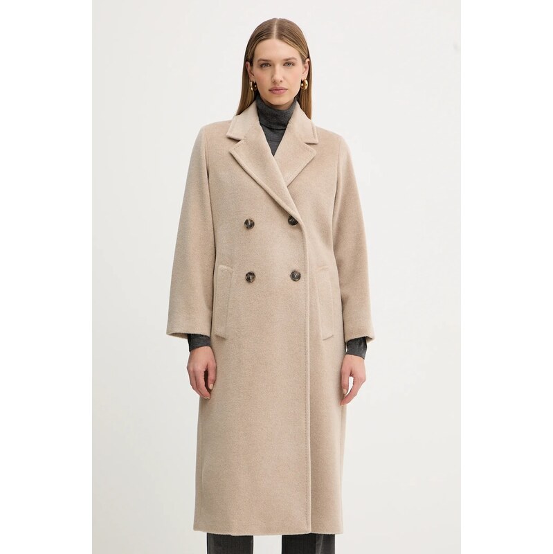 Kabát s prímesou vlny Weekend Max Mara ZUFOLO 65914170