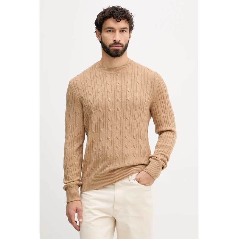 Sveter s prímesou kašmíru BOSS H-Hetico 65914610