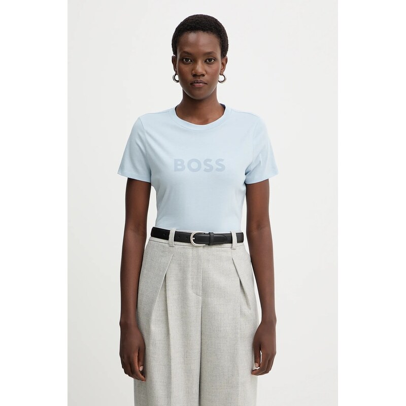 Bavlnené tričko BOSS Orange BOSS ORANGE C_Elogo_5 65914527