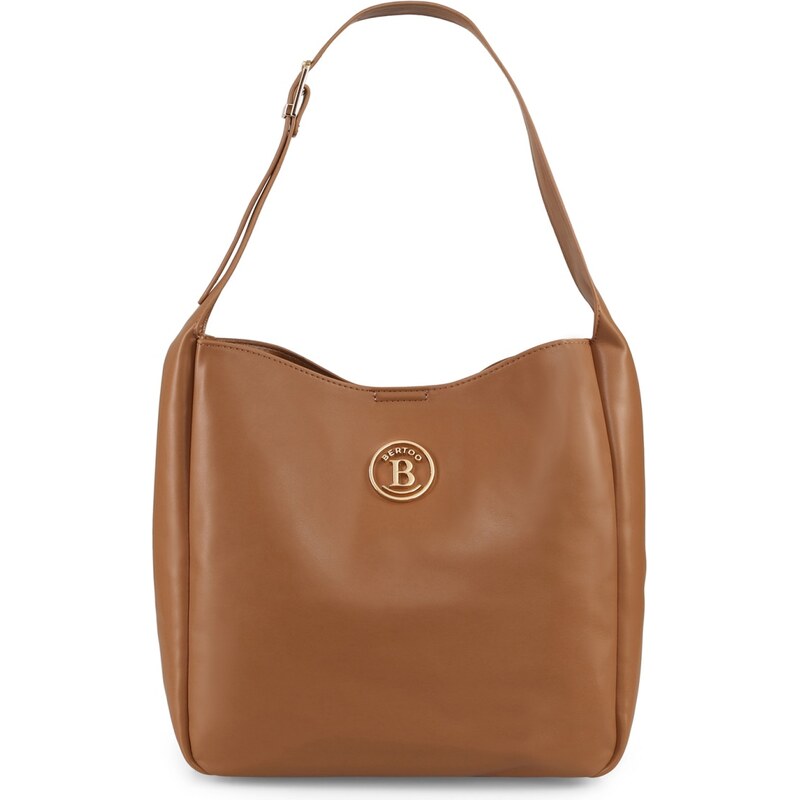 Dámska kabelka BERTOO Ella hnedá/zlatá 65914549