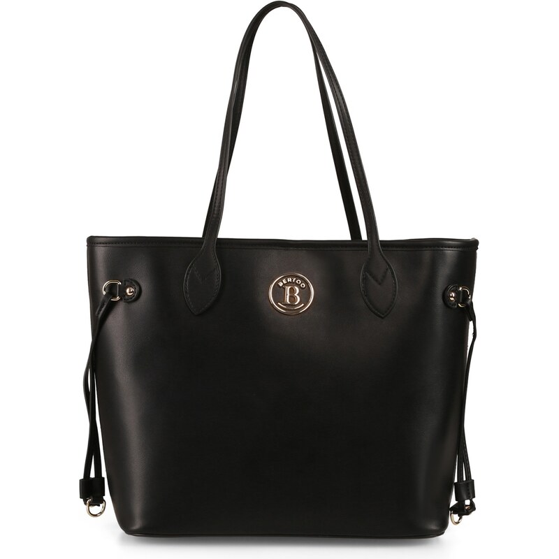 Dámska kabelka BERTOO Ginevra čierna/zlatá 65914556