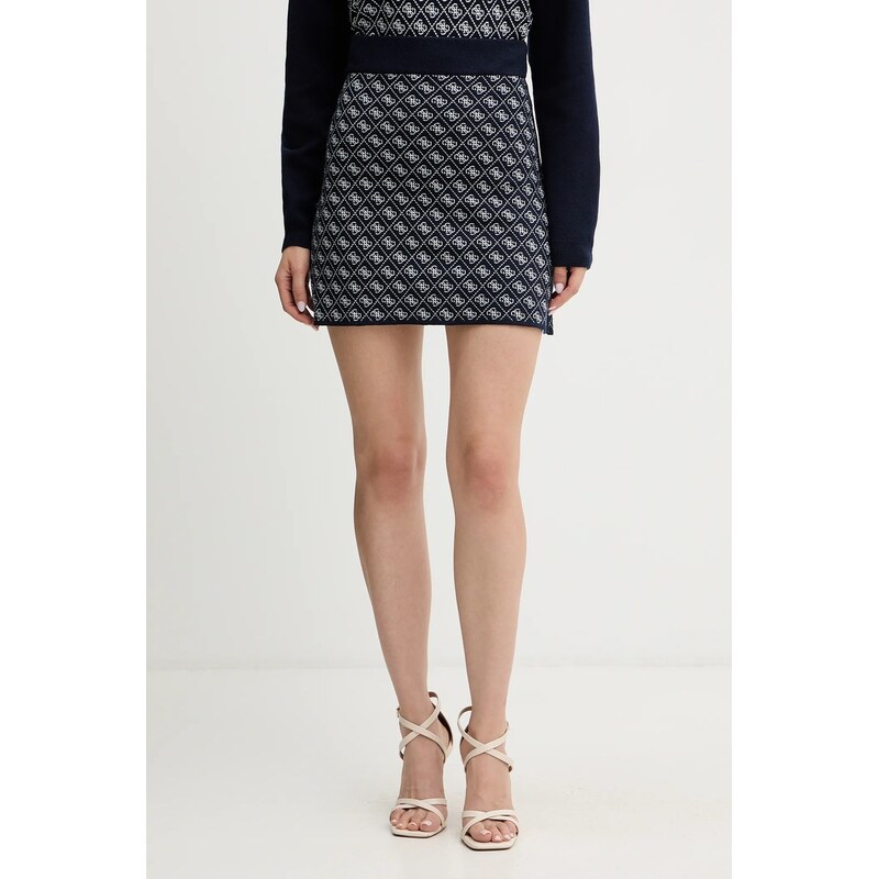 Sukňa s prímesou vlny Guess AUBREY 65914907