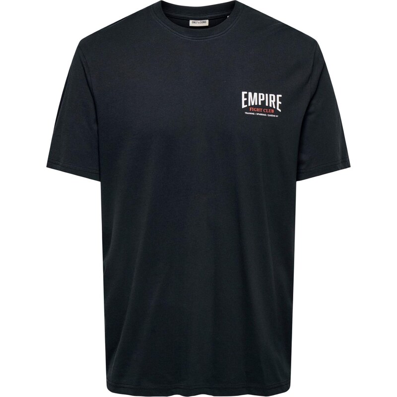 Only & Sons Tričko ONSFLOYD oranžová / čierna / biela 65365835