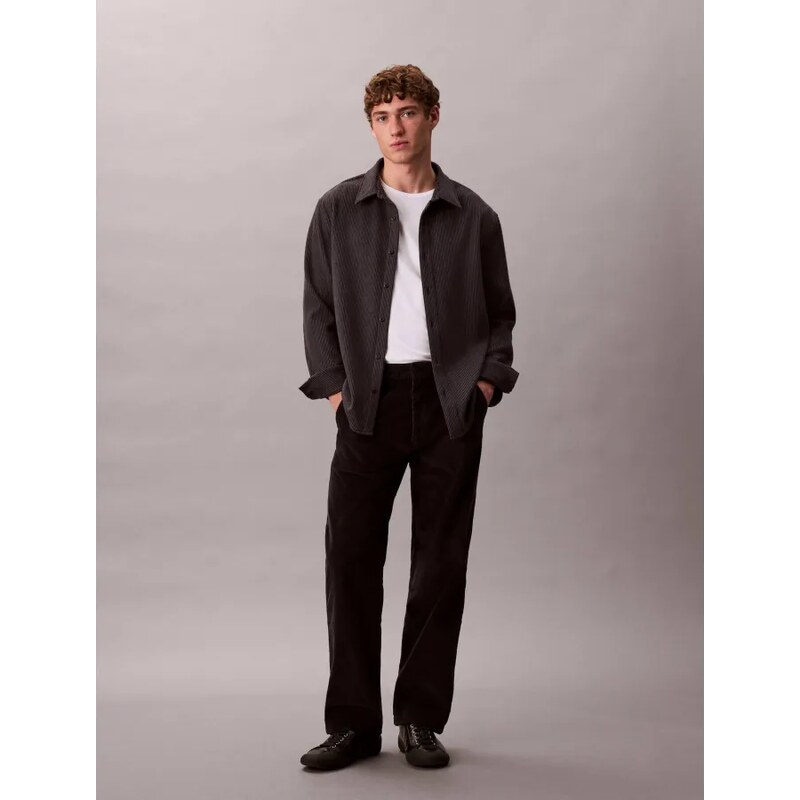 Calvin Klein Jeans Menčestrové chino nohavice 90S | Straight fit 65915562