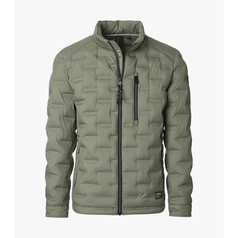 Pánska svetlozelená prešívaná bunda CASA MODA 65915711