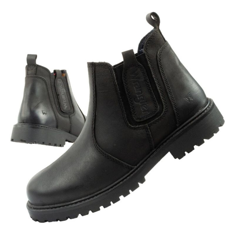 Wrangler Yuma pánske sobolie topánky z elegantnej kože slip-on 65916462