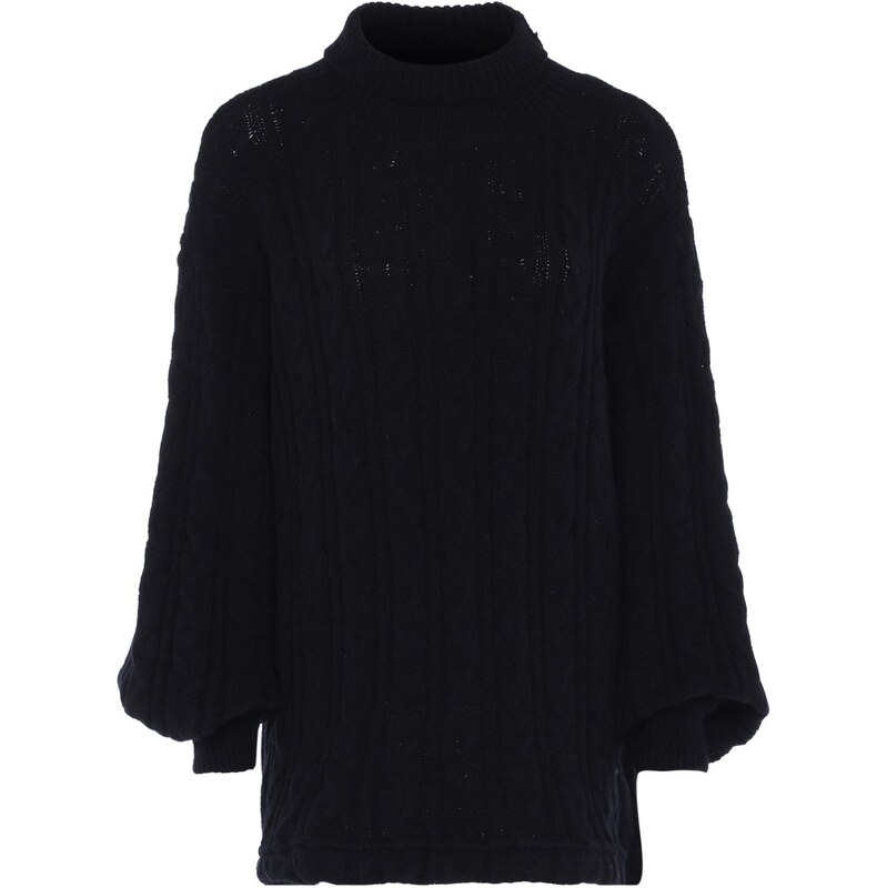 aleva Oversize sveter čierna 65921044