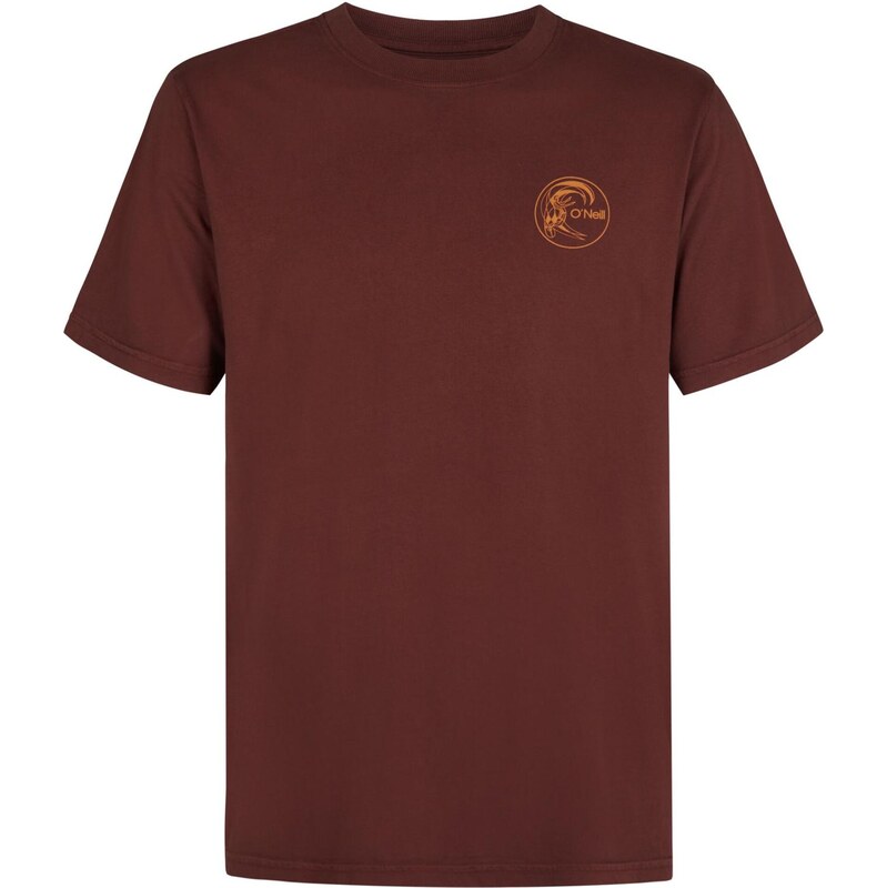 ONEILL Tričko krémová / gaštanová / oranžová 65921914