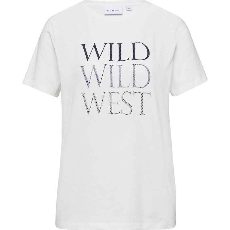 COMMA Tričko námornícka modrá / dymovo modrá / svetlosivá / biela 65922038