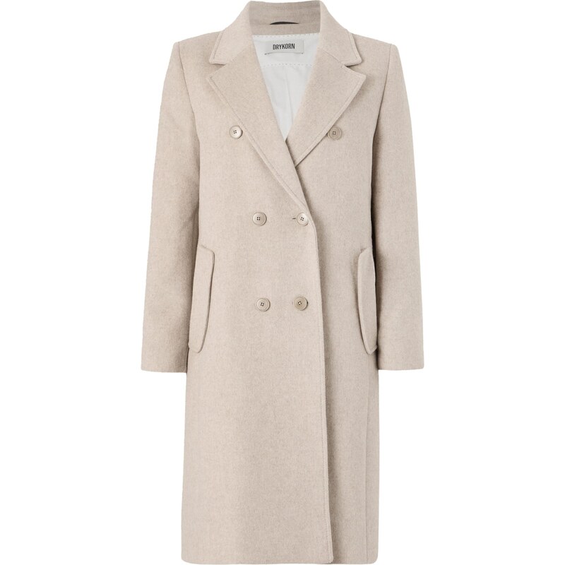 DRYKORN Prechodný kabát Bramcote béžová 65922536