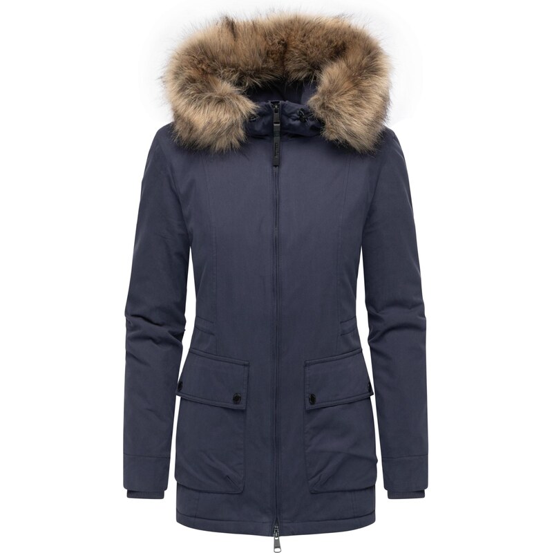 Ragwear Zimný kabát Monadetta Youmodo námornícka modrá 65967130