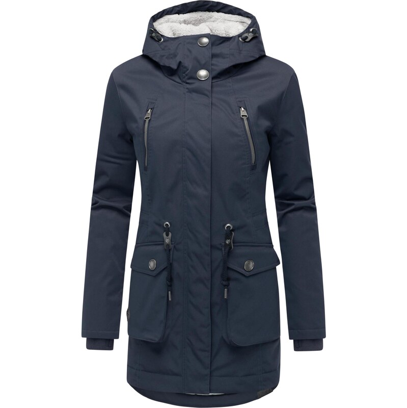 Ragwear Zimná bunda Ellsa námornícka modrá 65967170