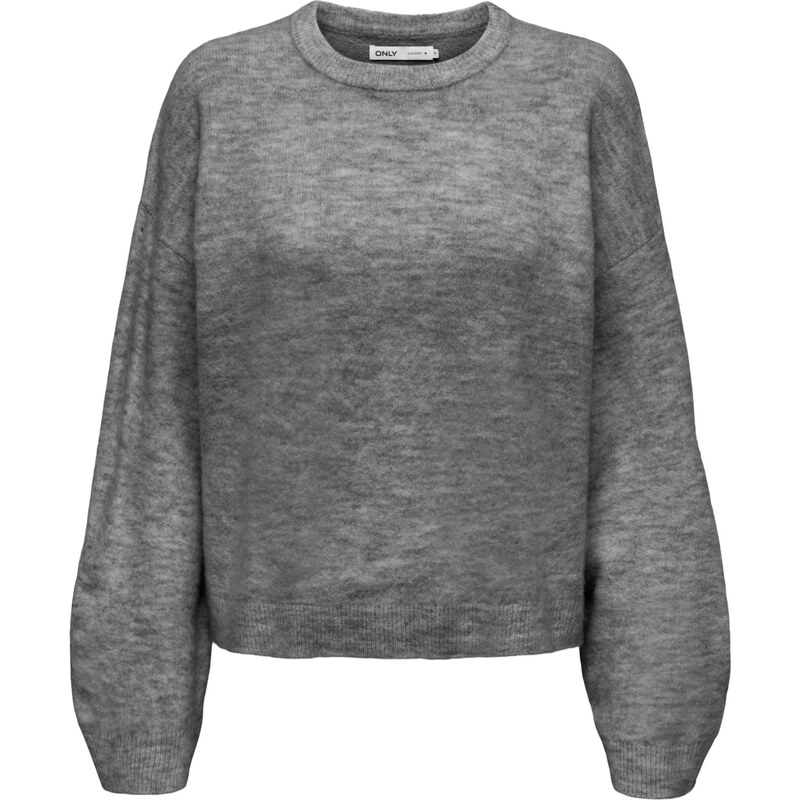 ONLY Sveter ONLSIMONI sivá melírovaná 65922758