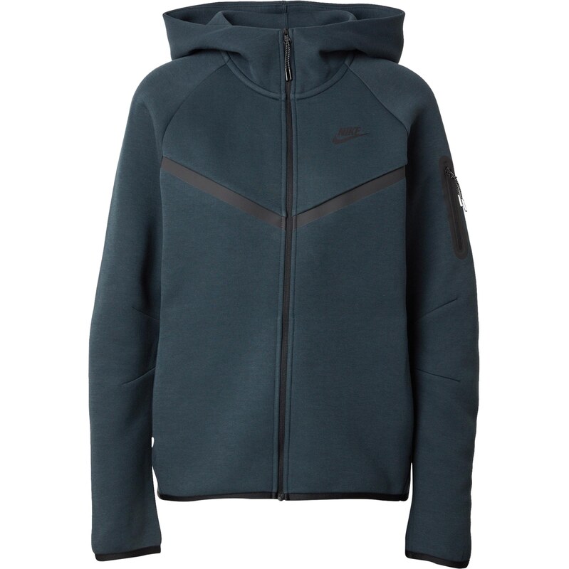 Nike Sportswear Tepláková bunda TECH FLEECE 2 jedľová / čierna 65922826