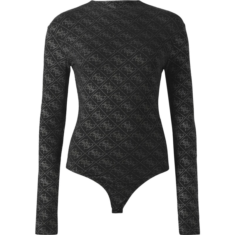 GUESS Košeľové body TEODORA čierna / biela 65922784