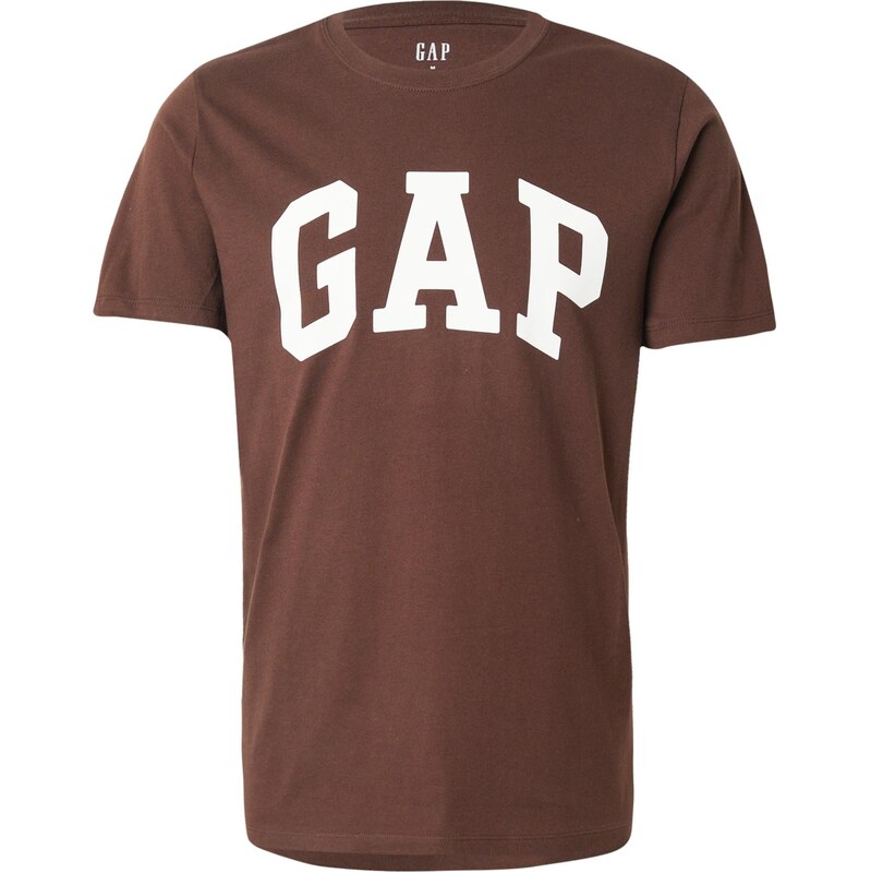 GAP Tričko EVERYDAY hnedá / biela 65922824
