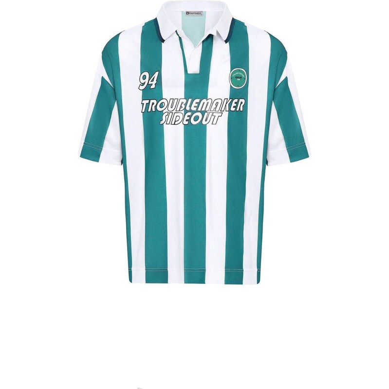 Dandalo Tričko smaragdová / čierna / biela 65921855