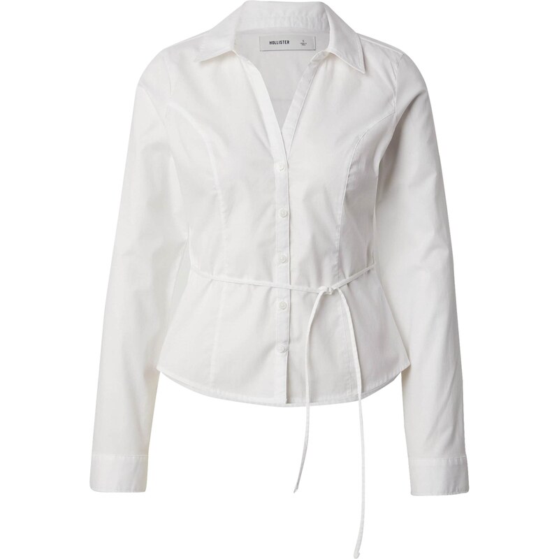 HOLLISTER Blúzka biela 65922855