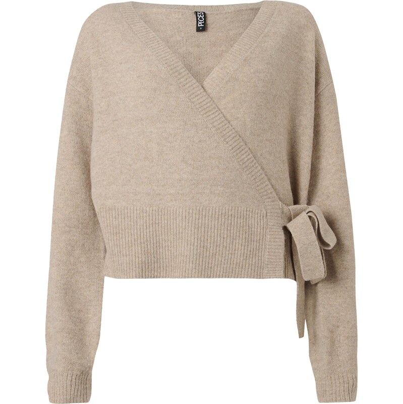PIECES Kardigán béžová 65922877