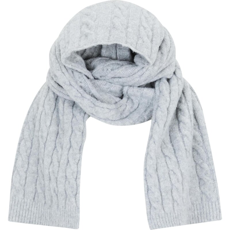 PIECES Šál PCJEMEN svetlosivá 65922911