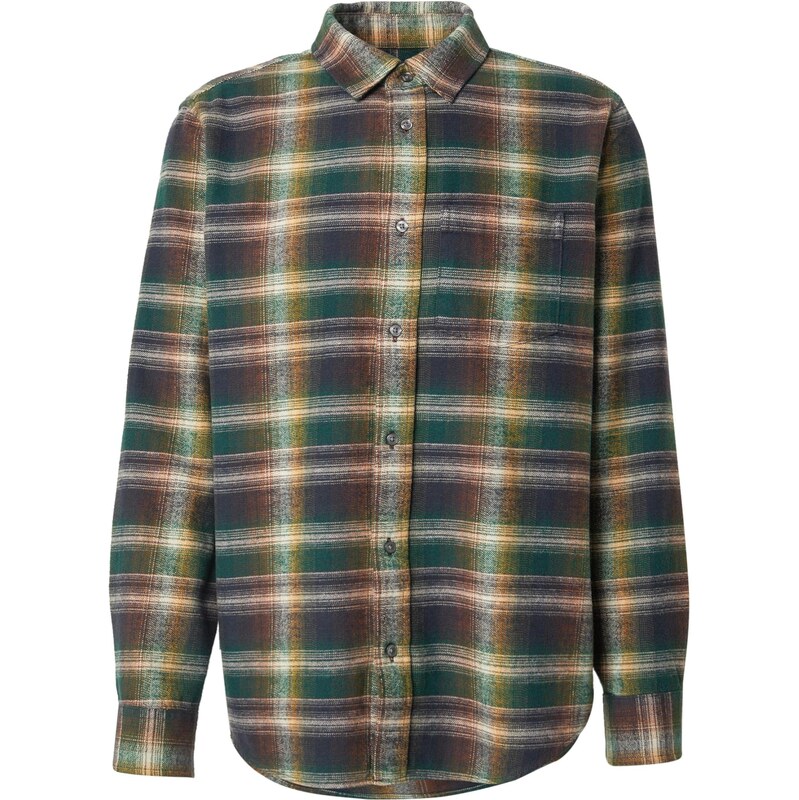 GAP Košeľa námornícka modrá / tmavozelená / oranžová / šedobiela 65922899