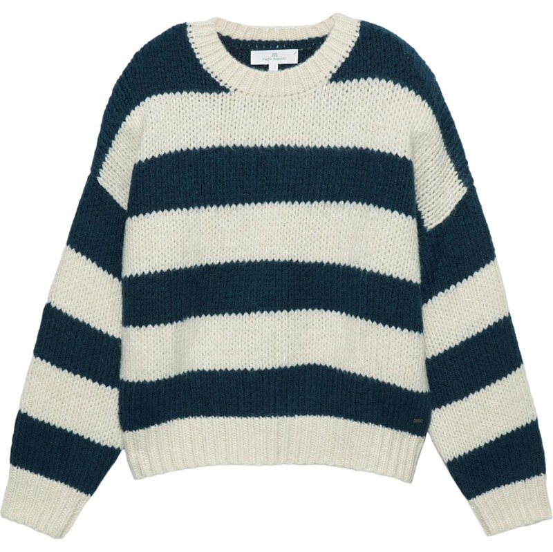 Pull&Bear Sveter PACIFIC nebielená / námornícka modrá 66010053