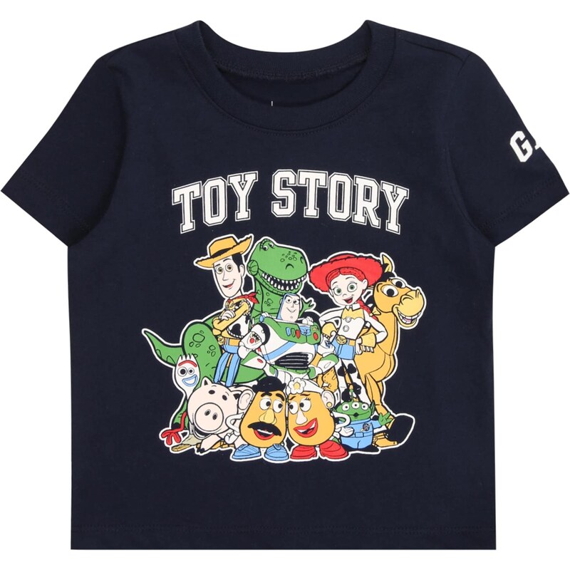 GAP Tričko námornícka modrá / zelená / červená / biela 65922976