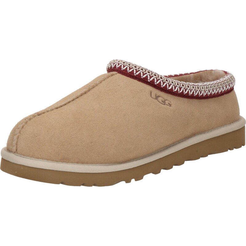 UGG Šľapky Tasman II kapučíno / červená / biela 65922995