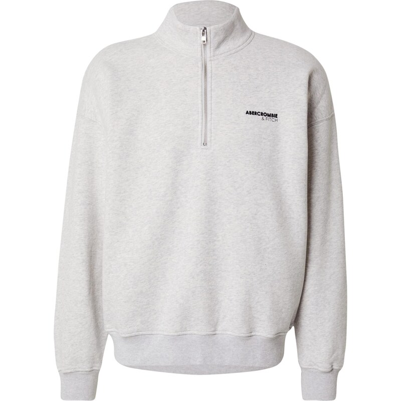 Abercrombie & Fitch Mikina sivá / čierna 65922940