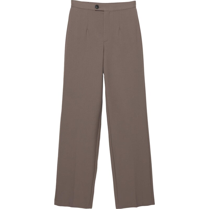 Pull&Bear Nohavice s pukmi tmavošedá 66010078