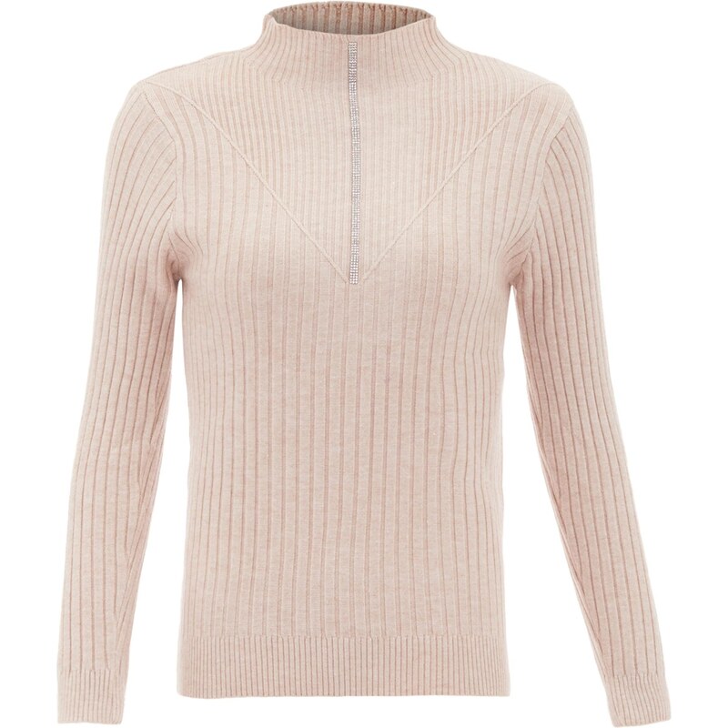 carato Sveter pastelovo ružová 65921063