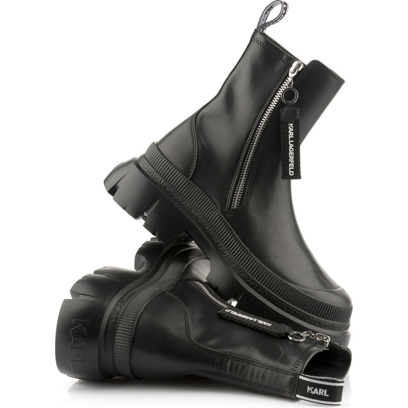 ČLENKOVÁ OBUV KARL LAGERFELD TREKKA MAX HI ANKLE ZIP BOOT 67047563