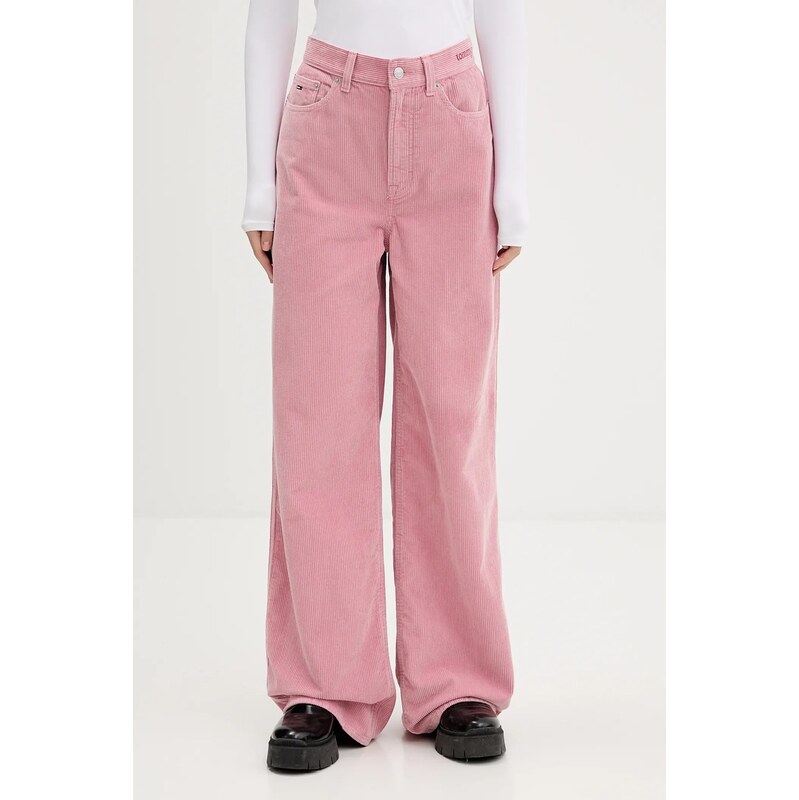 Menčestrové nohavice Tommy Jeans 65920517