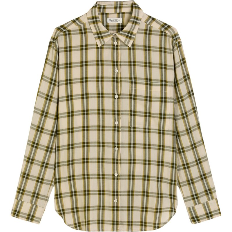 Marc OPolo Blúzka béžová / karí / kaki 65922232