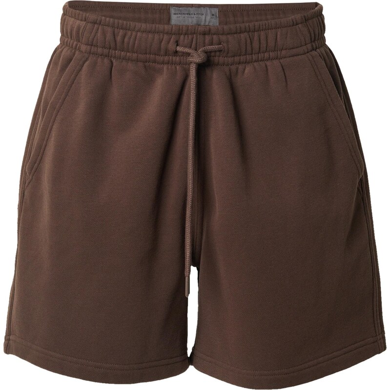 Abercrombie & Fitch Nohavice ESSENTIAL hnedá 65922898